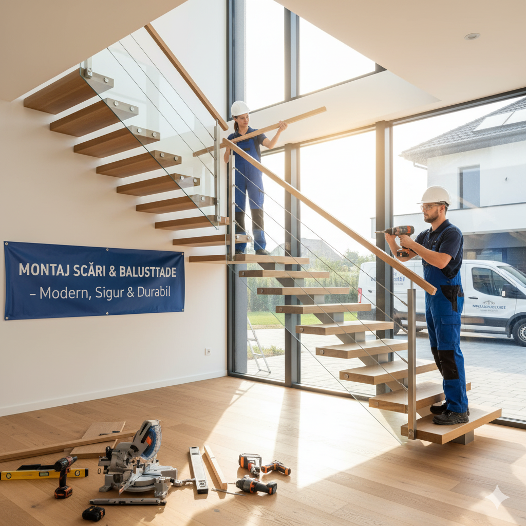 Caut Mester Montaj si Construire Scari