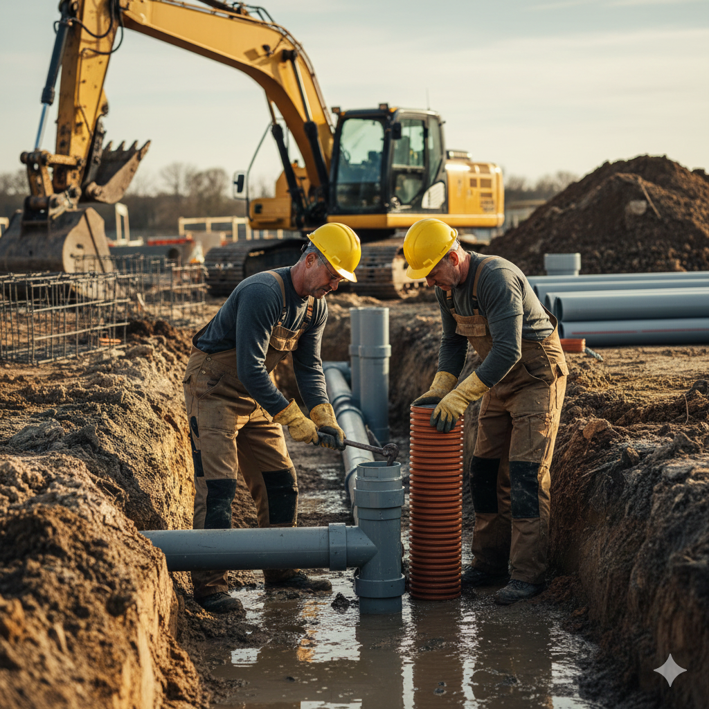 Mester instalare si montaj sistem de canalizare