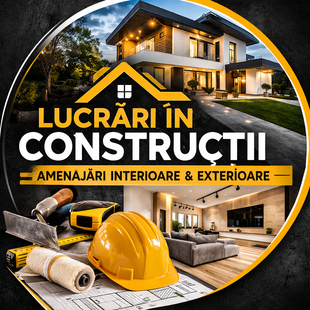 Firmă de Construcții Execut Amenajări Interioare Și Exterioa