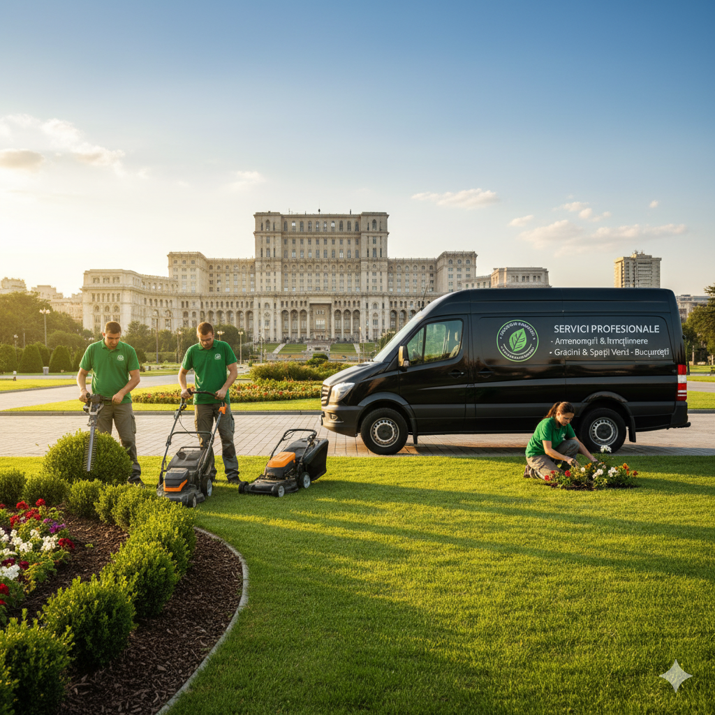 Amenajari si intretinere Grădini și Spatii Verzi Bucuresti