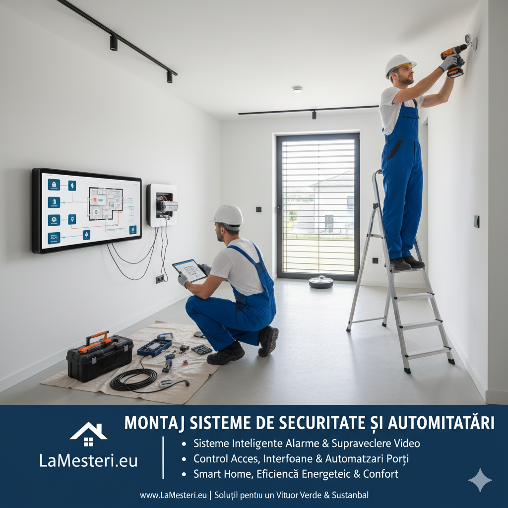 Montaj sisteme de securitate și automatizări în Ilfov